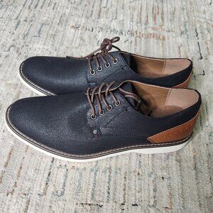 Steve Madden Shoes, Black with Brown Heels, Size 10.5